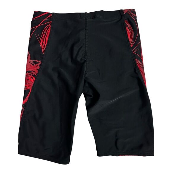 Sporti size 26 Jammer Swimsuit Black Red NEW - Picture 2 of 5